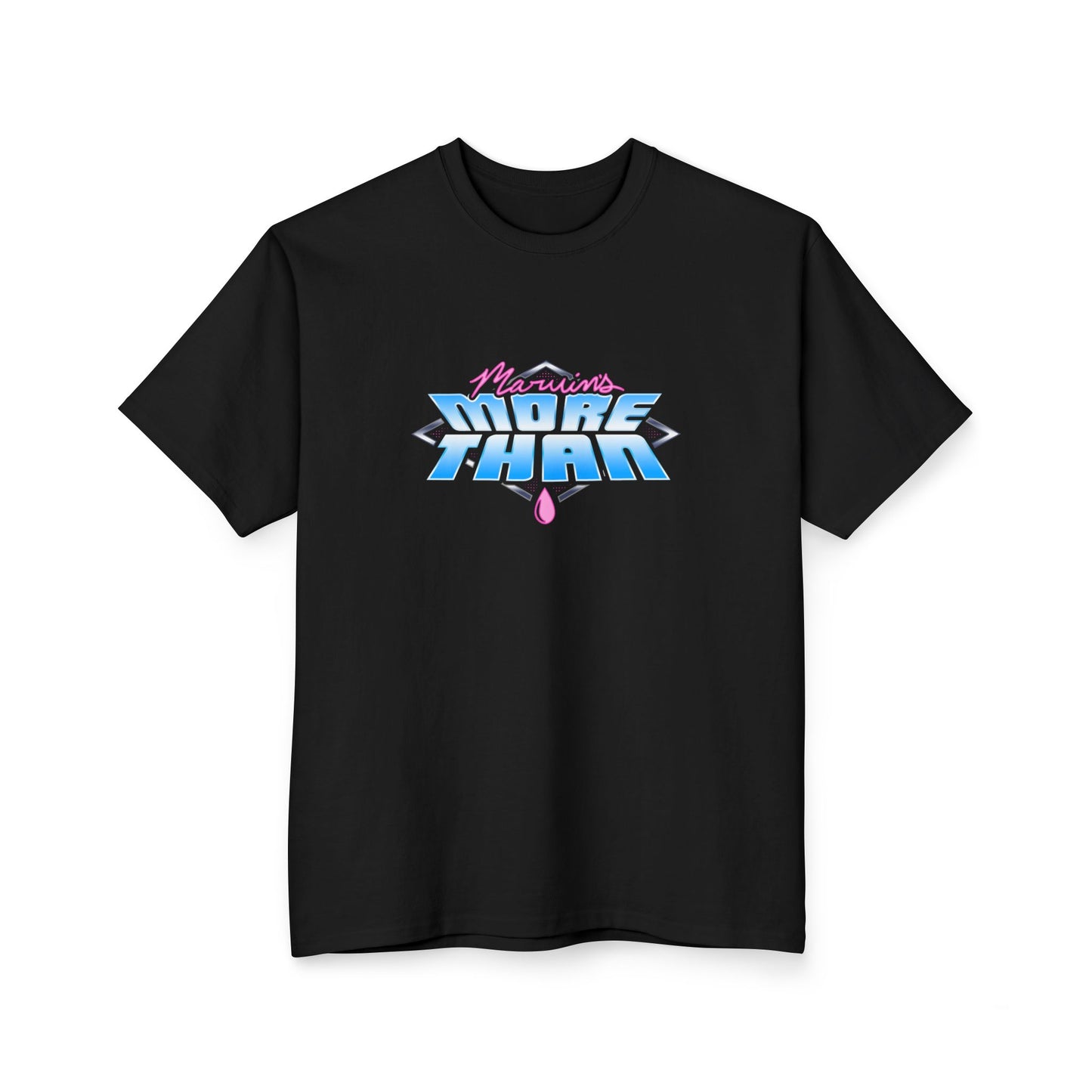 More Than Graphic T‑Shirt — Retro 80s Vaporwave Logo Tee