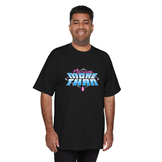 More Than Graphic T‑Shirt — Retro 80s Vaporwave Logo Tee